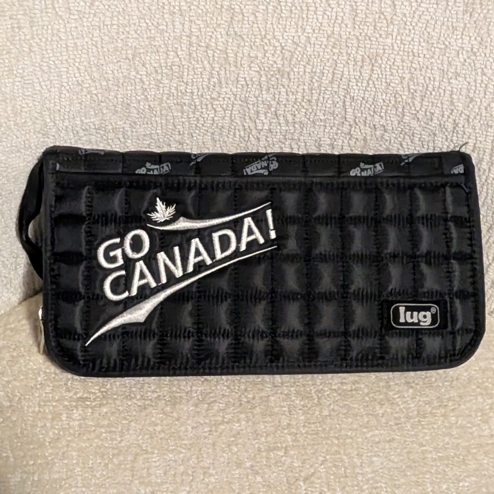 Lug Black 'Go Canada' Tango Travel Wallet